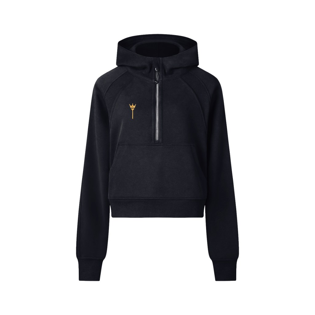 Women's Emblem Cropped Hoodie