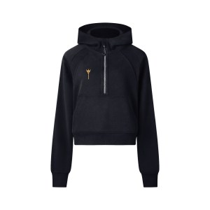 Women's Emblem Cropped Hoodie