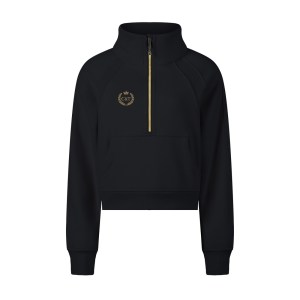 Women's C&T Crest Cropped Half-Zip