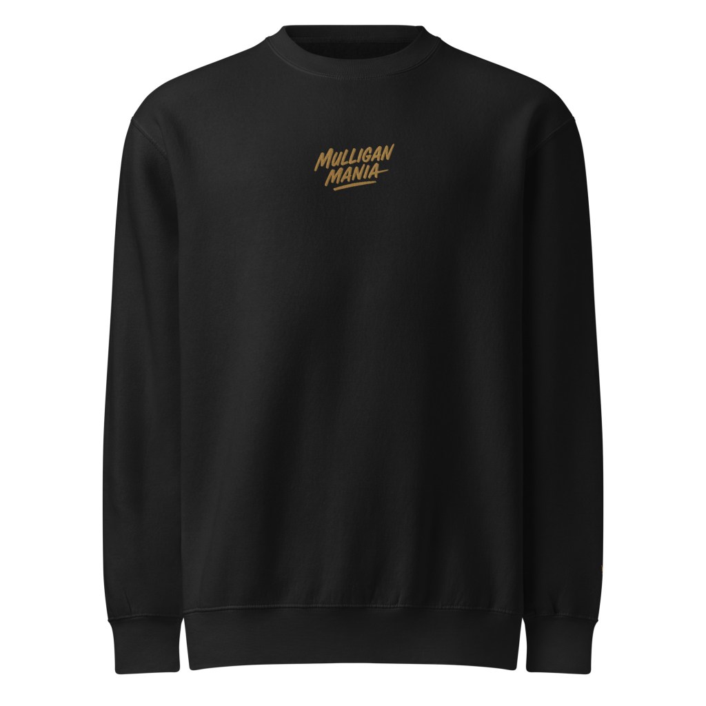 Men's Embroidered Mulligan Crewneck